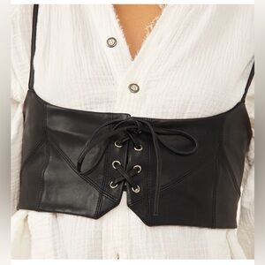 Free People Hastings Corset harness belt